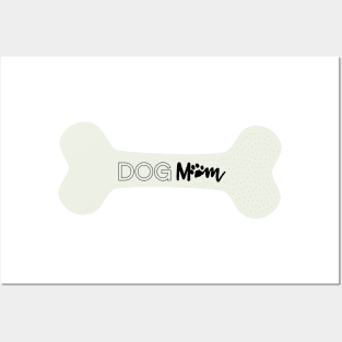 Dog Mom Bone Posters and Art